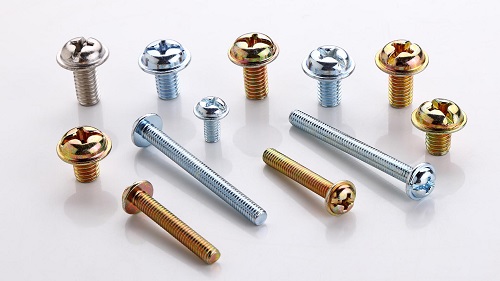 Pan Washer Head Screws, Veda Excom, Jamnagar India